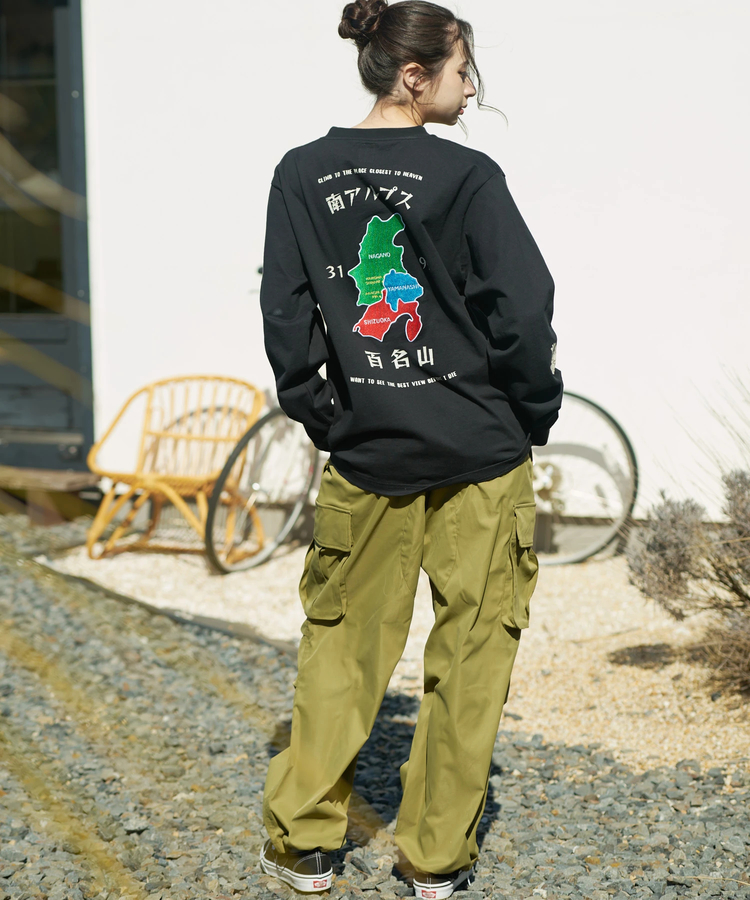 go slow caravan(ゴースローキャラバン) |COBMASTER/コブマスター 吸水速乾天竺刺繍ベーシックL/STEE《南アルプス》 (MENS)