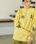 go slow caravan(ゴースローキャラバン) |COBMASTER/コブマスター 吸水速乾天竺刺繍ベーシックL/STEE《南アルプス》 (MENS)