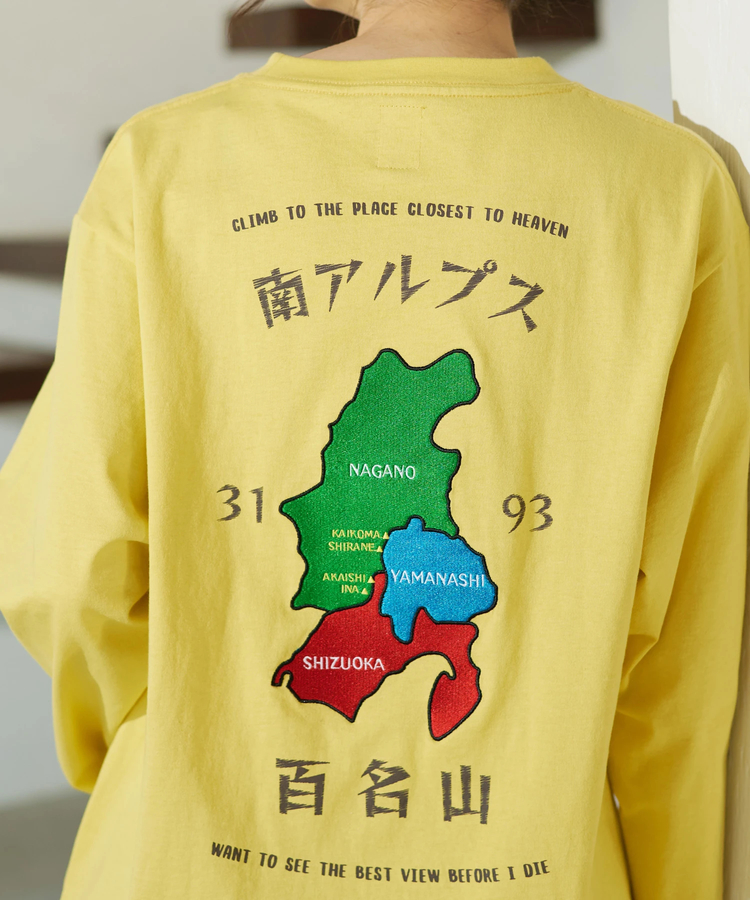 go slow caravan(ゴースローキャラバン) |COBMASTER/コブマスター 吸水速乾天竺刺繍ベーシックL/STEE《南アルプス》 (MENS)