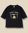 go slow caravan(ゴースローキャラバン) |COBMASTER/コブマスター ワッフル五分袖ルーズTEE《ベアーズランチ》 (MENS)