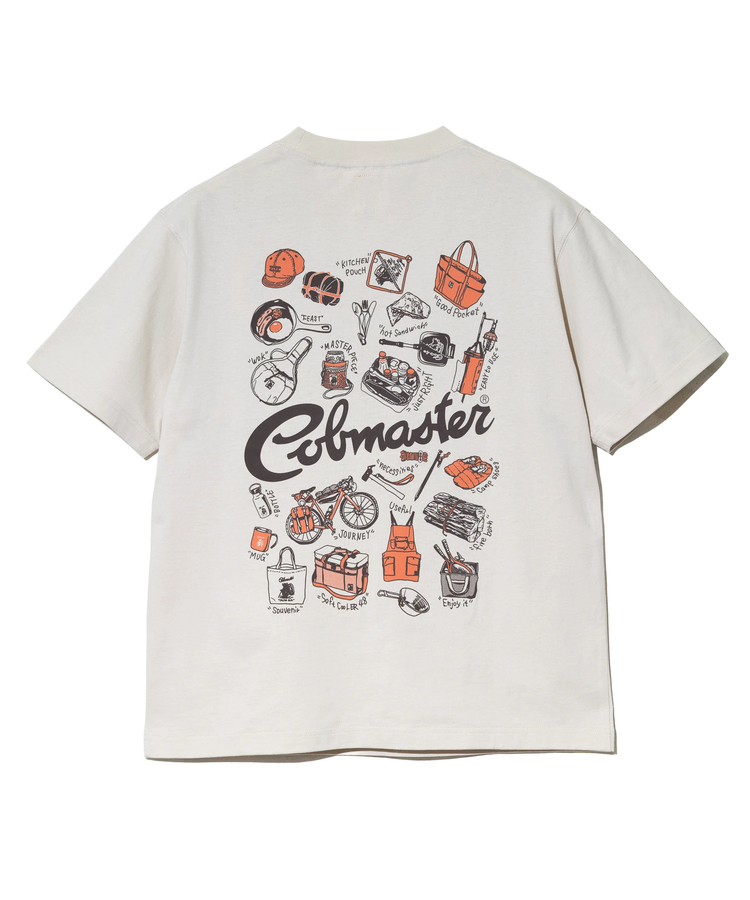 go slow caravan(ゴースローキャラバン) |COBMASTER/コブマスター 吸水速乾天竺ポケット刺繍ベーシックTEE《TOOLS》 (MENS)