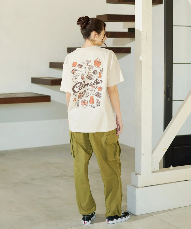 go slow caravan(ゴースローキャラバン) |COBMASTER/コブマスター 吸水速乾天竺ポケット刺繍ベーシックTEE《TOOLS》 (MENS)