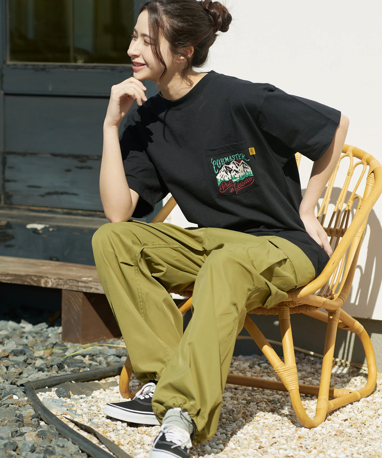 go slow caravan(ゴースローキャラバン) |COBMASTER/コブマスター 吸水速乾天竺ポケット刺繍ベーシックTEE《TOOLS》 (MENS)