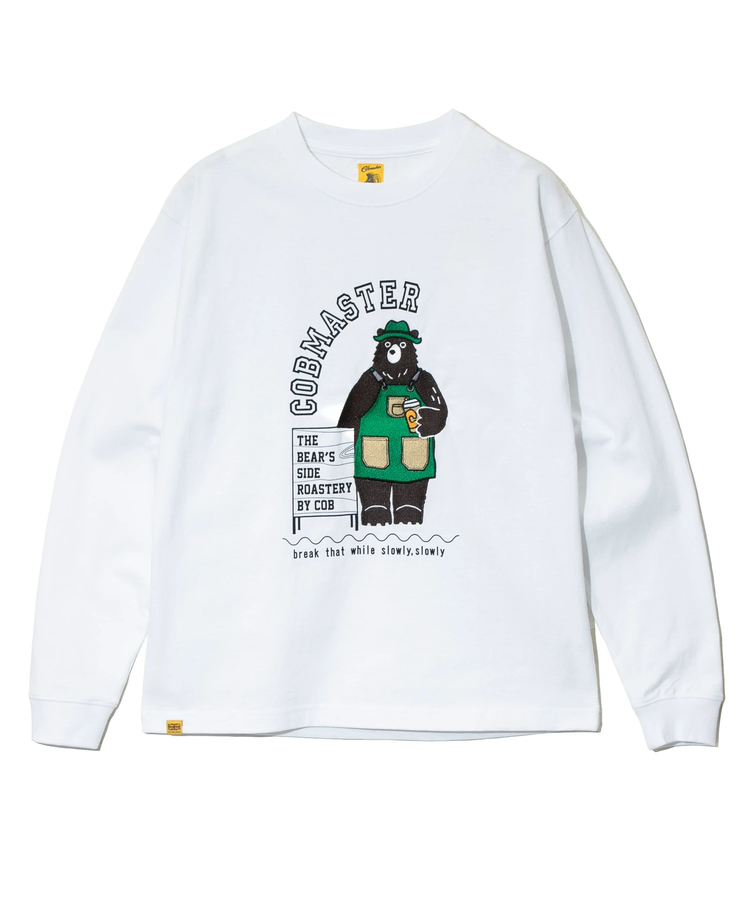 go slow caravan(ゴースローキャラバン) |COBMASTER/コブマスター ピグメント刺繍ベーシックL/STEE《バリスタベアー》 (MENS)
