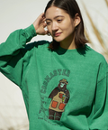 go slow caravan(ゴースローキャラバン) |COBMASTER/コブマスター ピグメント刺繍ベーシックL/STEE《バリスタベアー》 (MENS)
