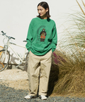 go slow caravan(ゴースローキャラバン) |COBMASTER/コブマスター ピグメント刺繍ベーシックL/STEE《バリスタベアー》 (MENS)