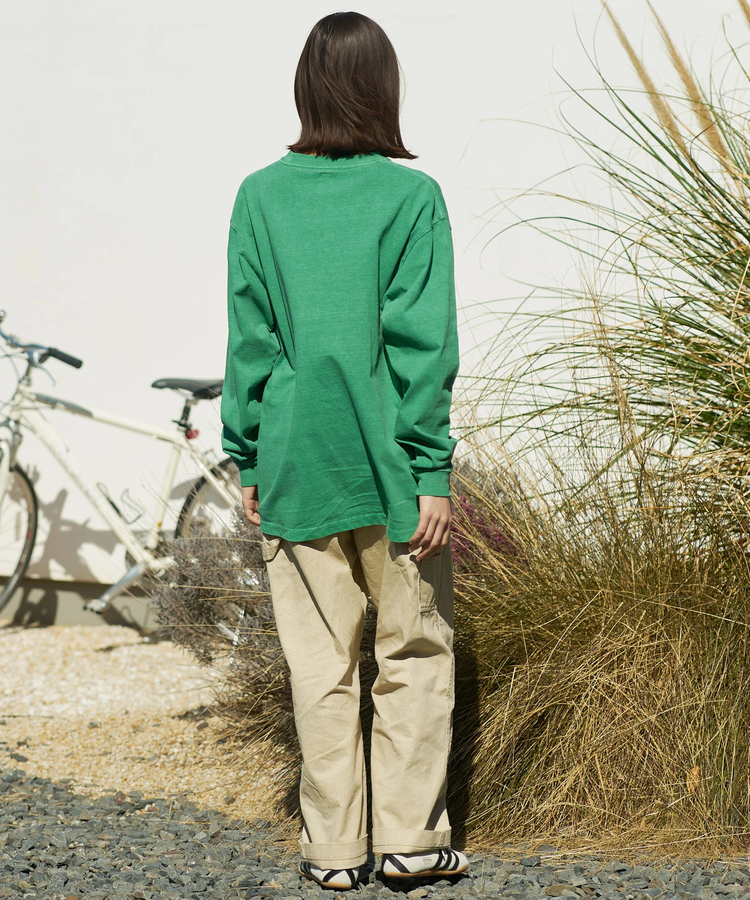 go slow caravan(ゴースローキャラバン) |COBMASTER/コブマスター ピグメント刺繍ベーシックL/STEE《バリスタベアー》 (MENS)