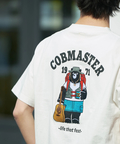 go slow caravan(ゴースローキャラバン) |COBMASTER/コブマスター 吸水速乾天竺刺繍ベーシックTEE《フェスベアー》 (MENS)
