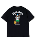 go slow caravan(ゴースローキャラバン) |COBMASTER/コブマスター 吸水速乾天竺刺繍ベーシックTEE《フェスベアー》 (MENS)