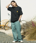 go slow caravan(ゴースローキャラバン) |COBMASTER/コブマスター 吸水速乾天竺刺繍ベーシックTEE《フェスベアー》 (MENS)