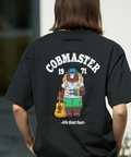go slow caravan(ゴースローキャラバン) |COBMASTER/コブマスター 吸水速乾天竺刺繍ベーシックTEE《フェスベアー》 (MENS)