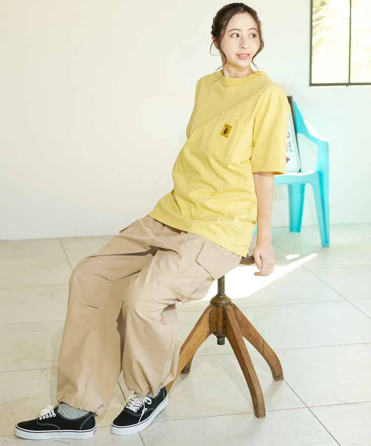 go slow caravan(ゴースローキャラバン) |COBMASTER/コブマスター 吸水速乾天竺刺繍ベーシックTEE《フェスベアー》 (MENS)