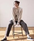 go slow caravan(ゴースローキャラバン) |DUCKSTER/ダックスター 吸水速乾天竺 刺繍L/STEE《AN RUSH LIFE》 (MENS)