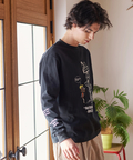 go slow caravan(ゴースローキャラバン) |DUCKSTER/ダックスター 吸水速乾天竺 刺繍L/STEE《AN RUSH LIFE》 (MENS)