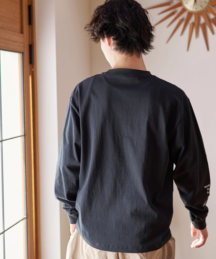 go slow caravan(ゴースローキャラバン) |DUCKSTER/ダックスター 吸水速乾天竺 刺繍L/STEE《AN RUSH LIFE》 (MENS)