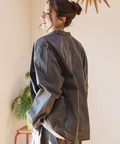 go slow caravan(ゴースローキャラバン) |DUCKSTER/ダックスター ピグメントリップストップ 3マイルシャツ (MENS)