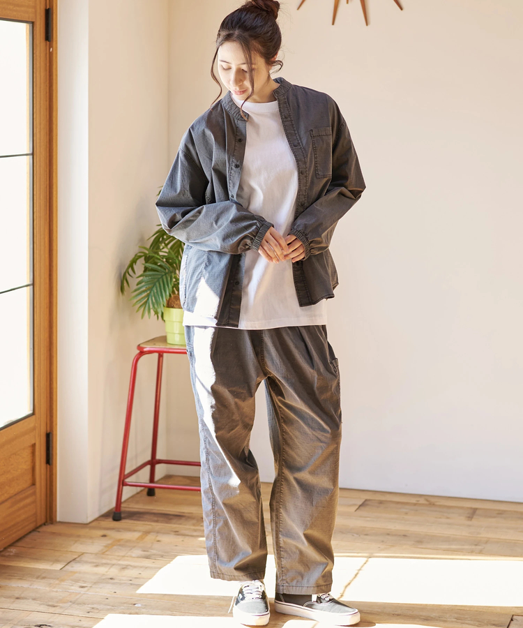 go slow caravan(ゴースローキャラバン) |DUCKSTER/ダックスター ピグメントリップストップ 3マイルパンツ (MENS)