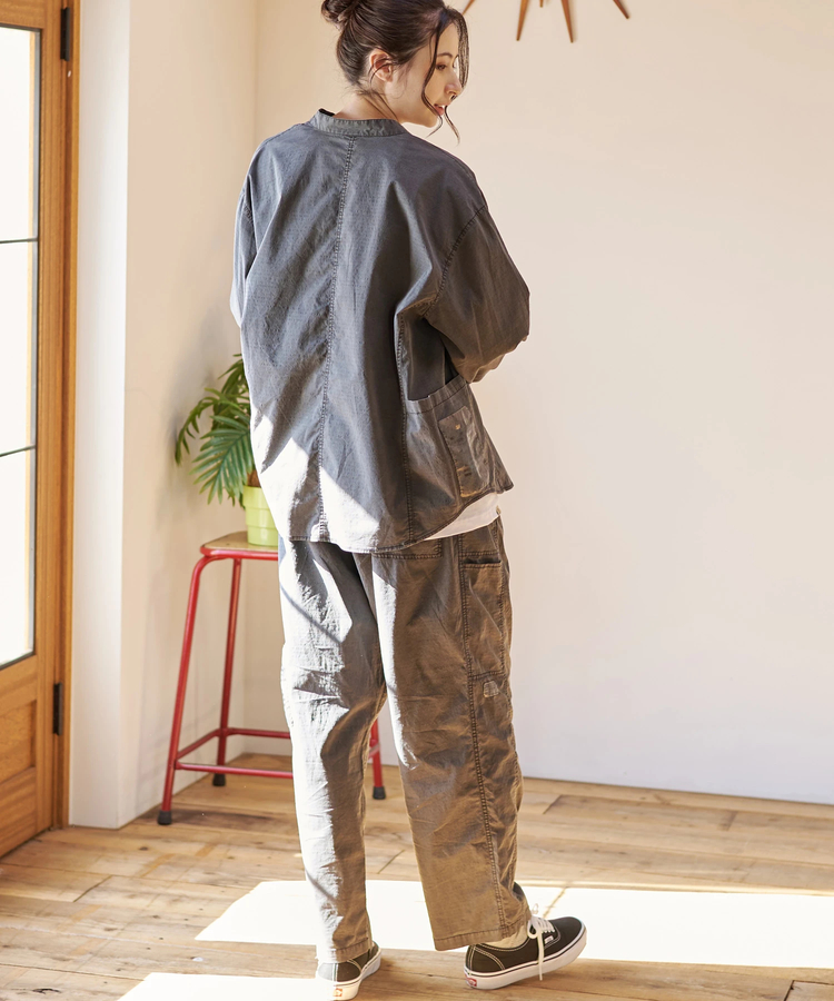 go slow caravan(ゴースローキャラバン) |DUCKSTER/ダックスター ピグメントリップストップ 3マイルパンツ (MENS)