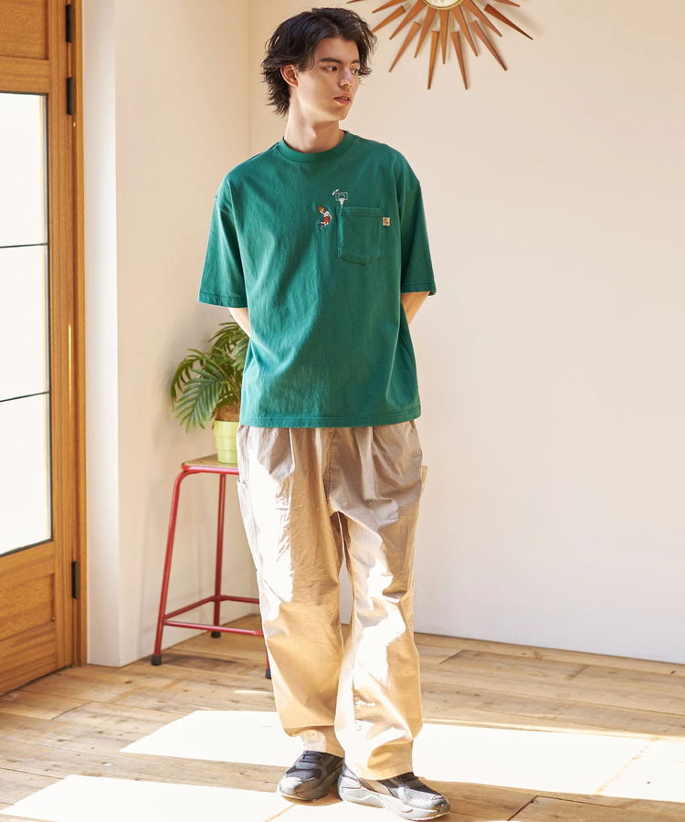 go slow caravan(ゴースローキャラバン) |DUCKSTER/ダックスター ピグメントリップストップ 3マイルパンツ (MENS)