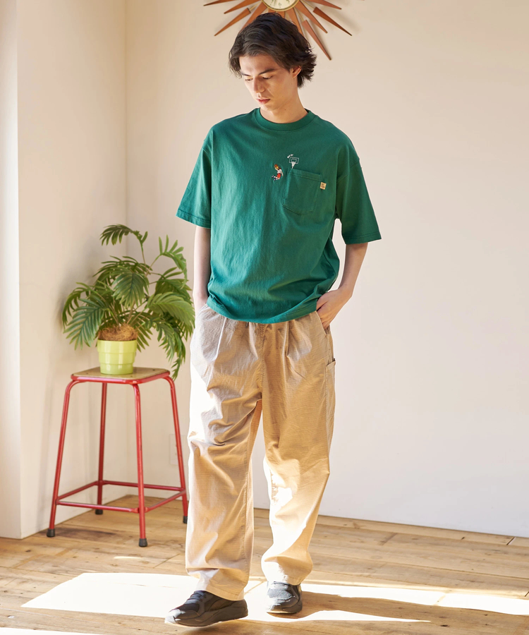 go slow caravan(ゴースローキャラバン) |DUCKSTER/ダックスター ピグメントリップストップ 3マイルパンツ (MENS)