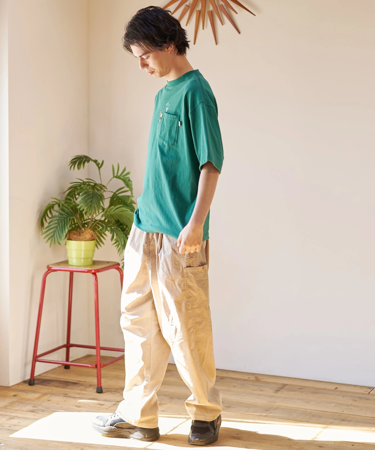 go slow caravan(ゴースローキャラバン) |DUCKSTER/ダックスター ピグメントリップストップ 3マイルパンツ (MENS)