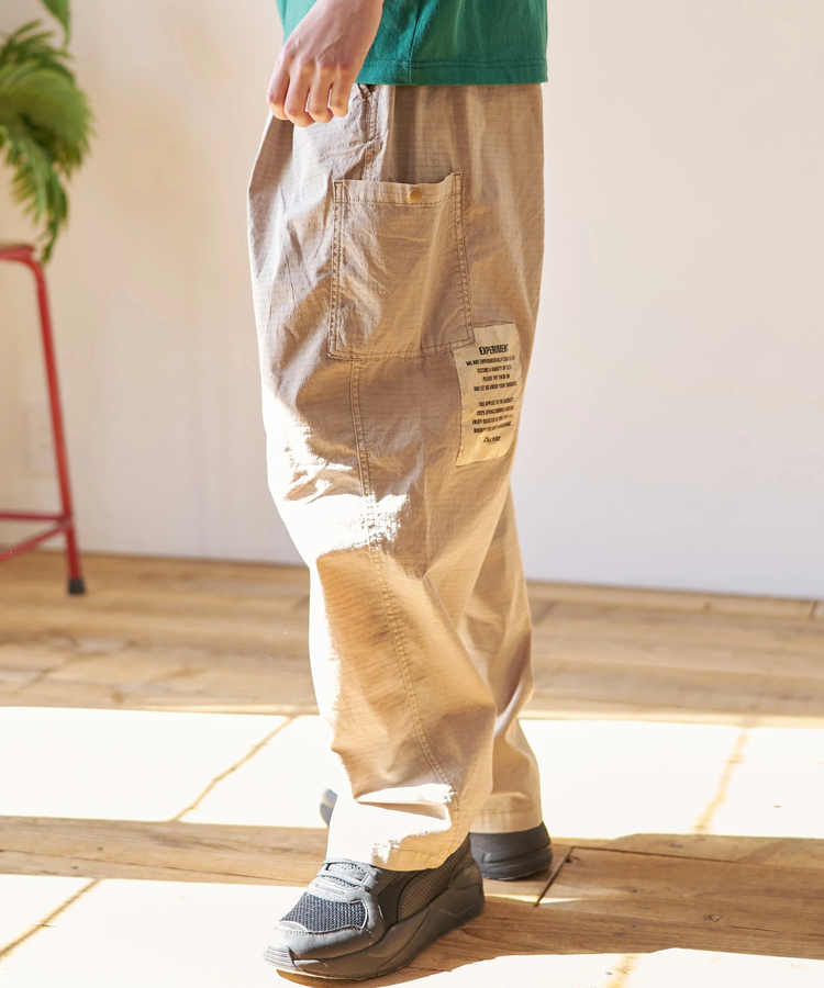 go slow caravan(ゴースローキャラバン) |DUCKSTER/ダックスター ピグメントリップストップ 3マイルパンツ (MENS)