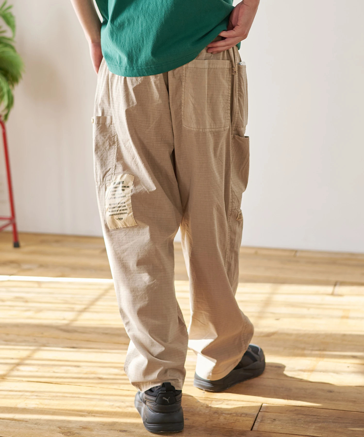 go slow caravan(ゴースローキャラバン) |DUCKSTER/ダックスター ピグメントリップストップ 3マイルパンツ (MENS)