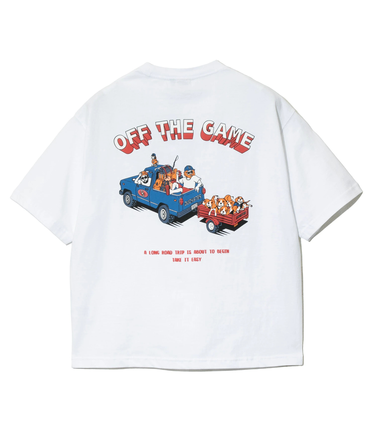 go slow caravan(ゴースローキャラバン) |DUCKSTER/ダックスター 吸水速乾天竺 リラックスフィットTEE《OFF THE GAME》(MENS)