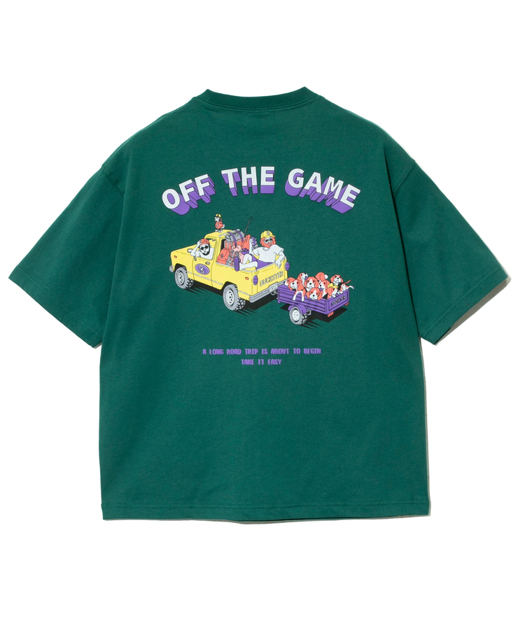 go slow caravan(ゴースローキャラバン) |DUCKSTER/ダックスター 吸水速乾天竺 リラックスフィットTEE《OFF THE GAME》(MENS)