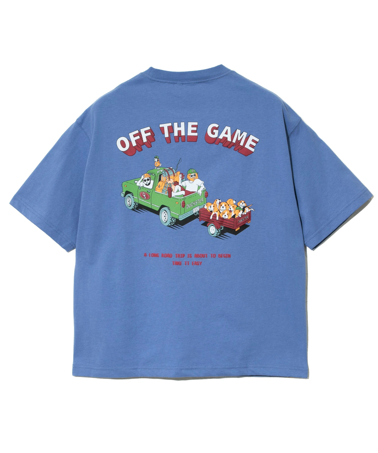 go slow caravan(ゴースローキャラバン) |DUCKSTER/ダックスター 吸水速乾天竺 リラックスフィットTEE《OFF THE GAME》(MENS)