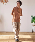 go slow caravan(ゴースローキャラバン) |DUCKSTER/ダックスター ピグメント リラックスフィットTEE《MAKE UP FOR TEAM》(MENS)