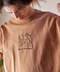 go slow caravan(ゴースローキャラバン) |DUCKSTER/ダックスター ピグメント リラックスフィットTEE《MAKE UP FOR TEAM》(MENS)