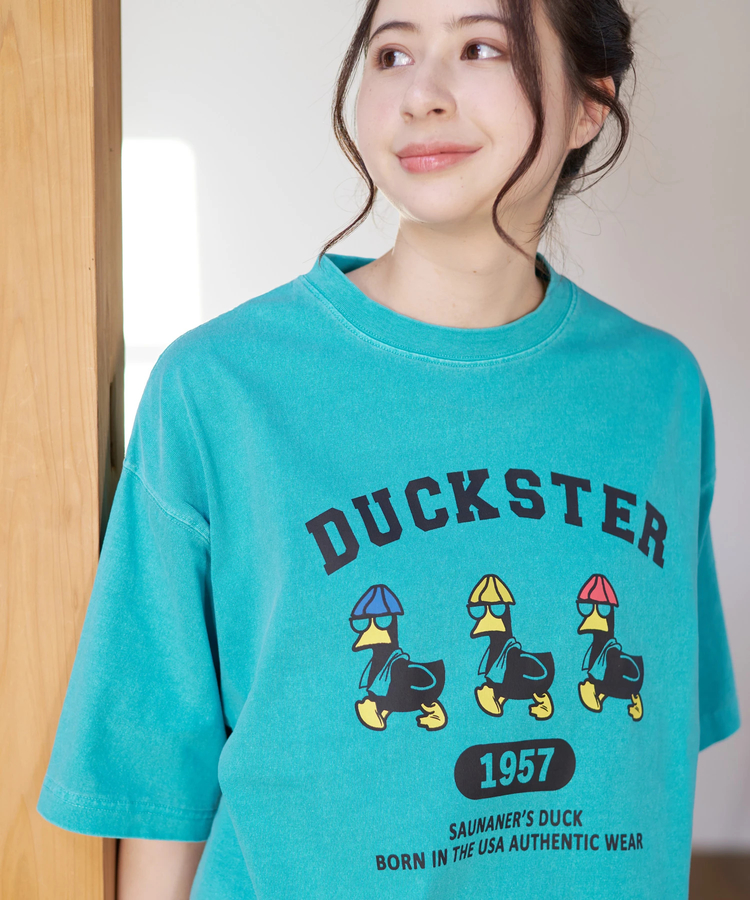 go slow caravan(ゴースローキャラバン) |DUCKSTER/ダックスター ピグメント リラックスフィットTEE《SAUNA DUCK》(MENS)