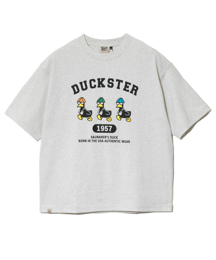 go slow caravan(ゴースローキャラバン) |DUCKSTER/ダックスター ピグメント リラックスフィットTEE《SAUNA DUCK》(MENS)