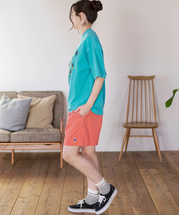 go slow caravan(ゴースローキャラバン) |DUCKSTER/ダックスター ピグメント リラックスフィットTEE《SAUNA DUCK》(MENS)
