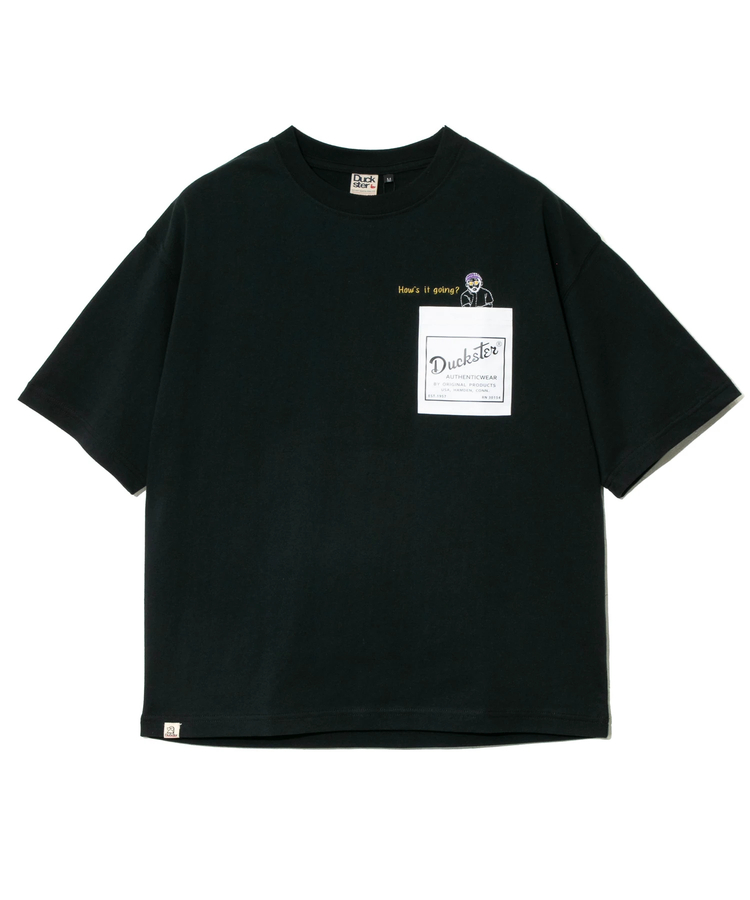 go slow caravan(ゴースローキャラバン) |DUCKSTER/ダックスター 吸水速乾天竺 リラックスフィット ペーパーポケTEE (MENS)