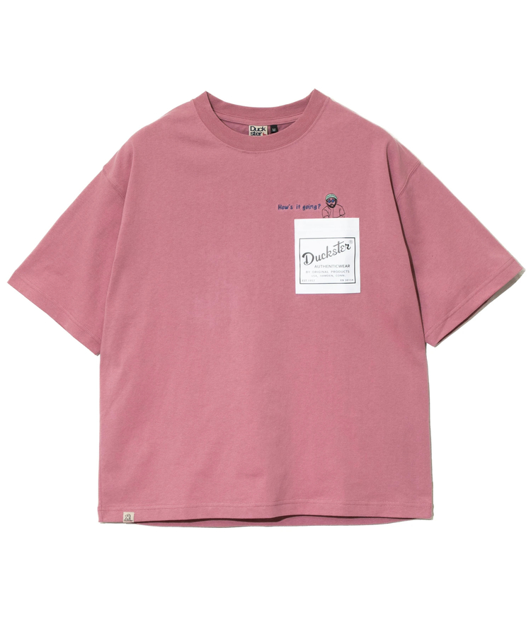 go slow caravan(ゴースローキャラバン) |DUCKSTER/ダックスター 吸水速乾天竺 リラックスフィット ペーパーポケTEE (MENS)