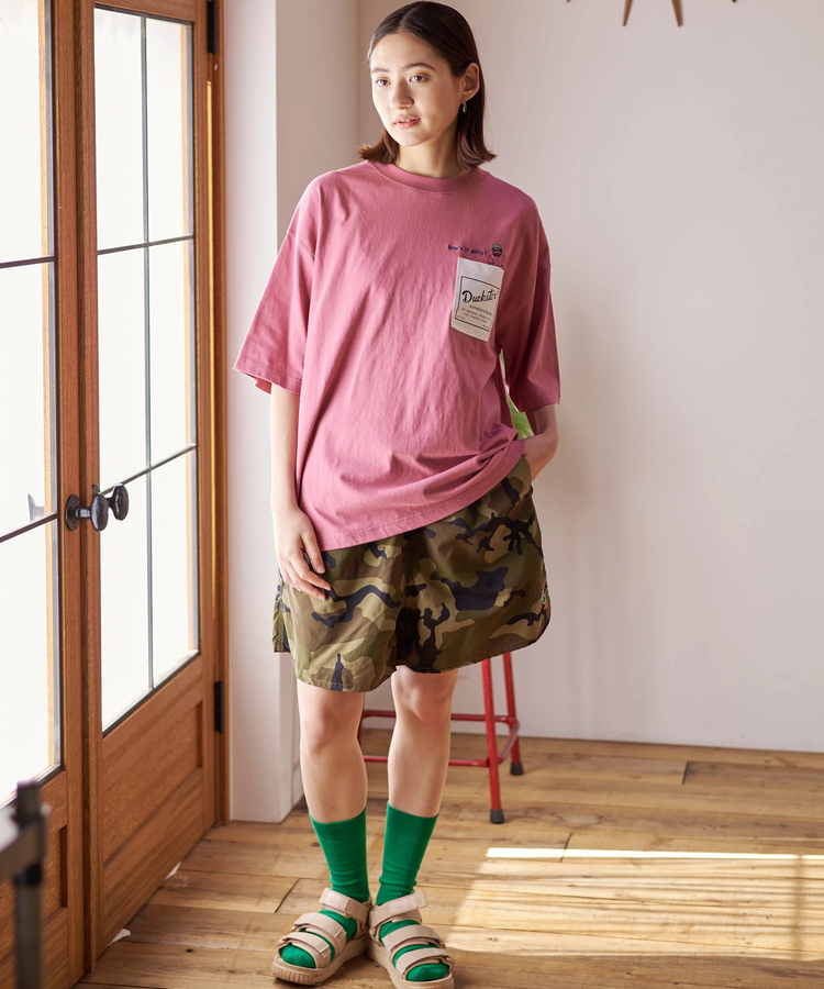 go slow caravan(ゴースローキャラバン) |DUCKSTER/ダックスター 吸水速乾天竺 リラックスフィット ペーパーポケTEE (MENS)