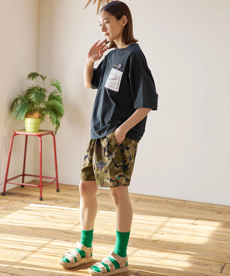 go slow caravan(ゴースローキャラバン) |DUCKSTER/ダックスター 吸水速乾天竺 リラックスフィット ペーパーポケTEE (MENS)