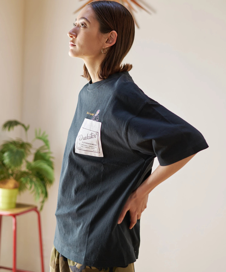 go slow caravan(ゴースローキャラバン) |DUCKSTER/ダックスター 吸水速乾天竺 リラックスフィット ペーパーポケTEE (MENS)