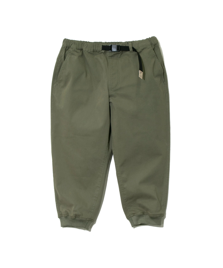 go slow caravan(ゴースローキャラバン) |DUCKSTER/ダックスター ストレッチツイル リブクロップドパンツ (MENS)