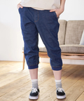 go slow caravan(ゴースローキャラバン) |DUCKSTER/ダックスター ストレッチツイル リブクロップドパンツ (MENS)