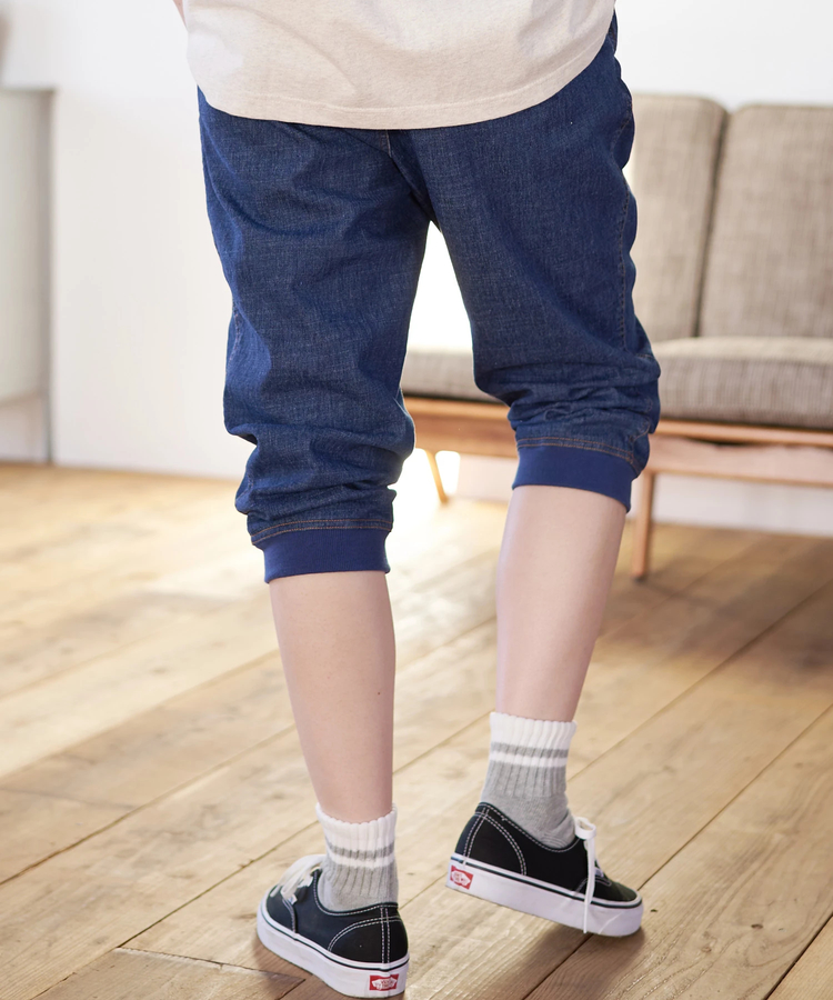 go slow caravan(ゴースローキャラバン) |DUCKSTER/ダックスター ストレッチツイル リブクロップドパンツ (MENS)