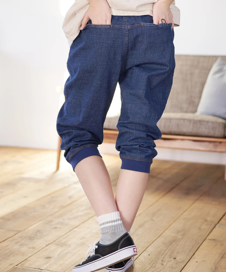 go slow caravan(ゴースローキャラバン) |DUCKSTER/ダックスター ストレッチツイル リブクロップドパンツ (MENS)