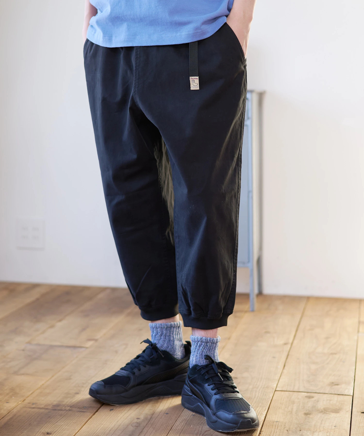 go slow caravan(ゴースローキャラバン) |DUCKSTER/ダックスター ストレッチツイル リブクロップドパンツ (MENS)