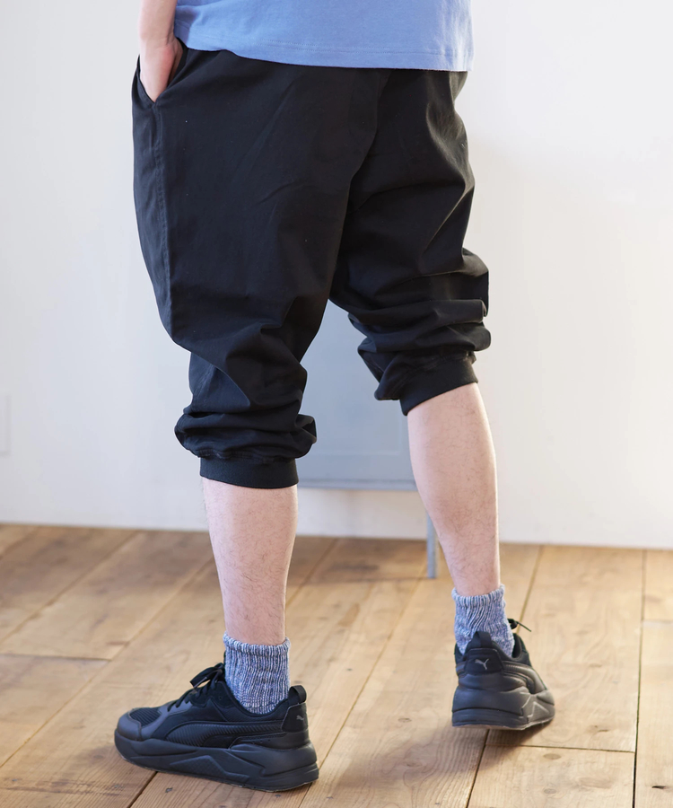 go slow caravan(ゴースローキャラバン) |DUCKSTER/ダックスター ストレッチツイル リブクロップドパンツ (MENS)