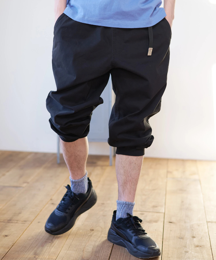 go slow caravan(ゴースローキャラバン) |DUCKSTER/ダックスター ストレッチツイル リブクロップドパンツ (MENS)