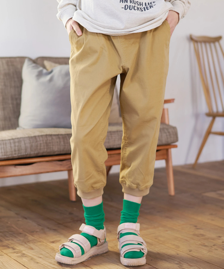 go slow caravan(ゴースローキャラバン) |DUCKSTER/ダックスター ストレッチツイル リブクロップドパンツ (MENS)