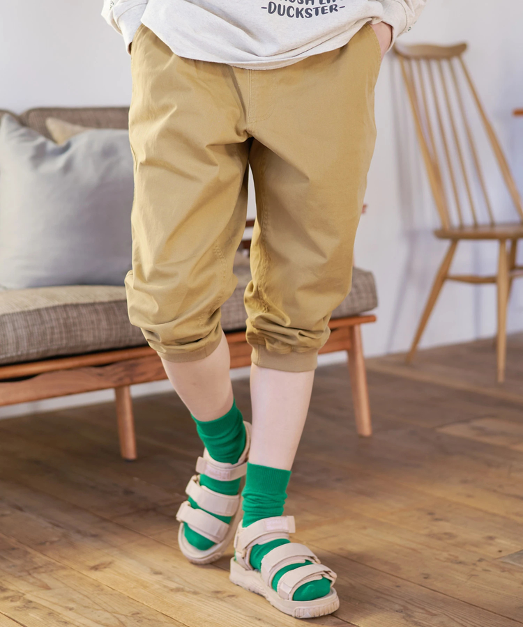 go slow caravan(ゴースローキャラバン) |DUCKSTER/ダックスター ストレッチツイル リブクロップドパンツ (MENS)