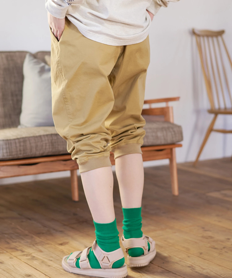 go slow caravan(ゴースローキャラバン) |DUCKSTER/ダックスター ストレッチツイル リブクロップドパンツ (MENS)